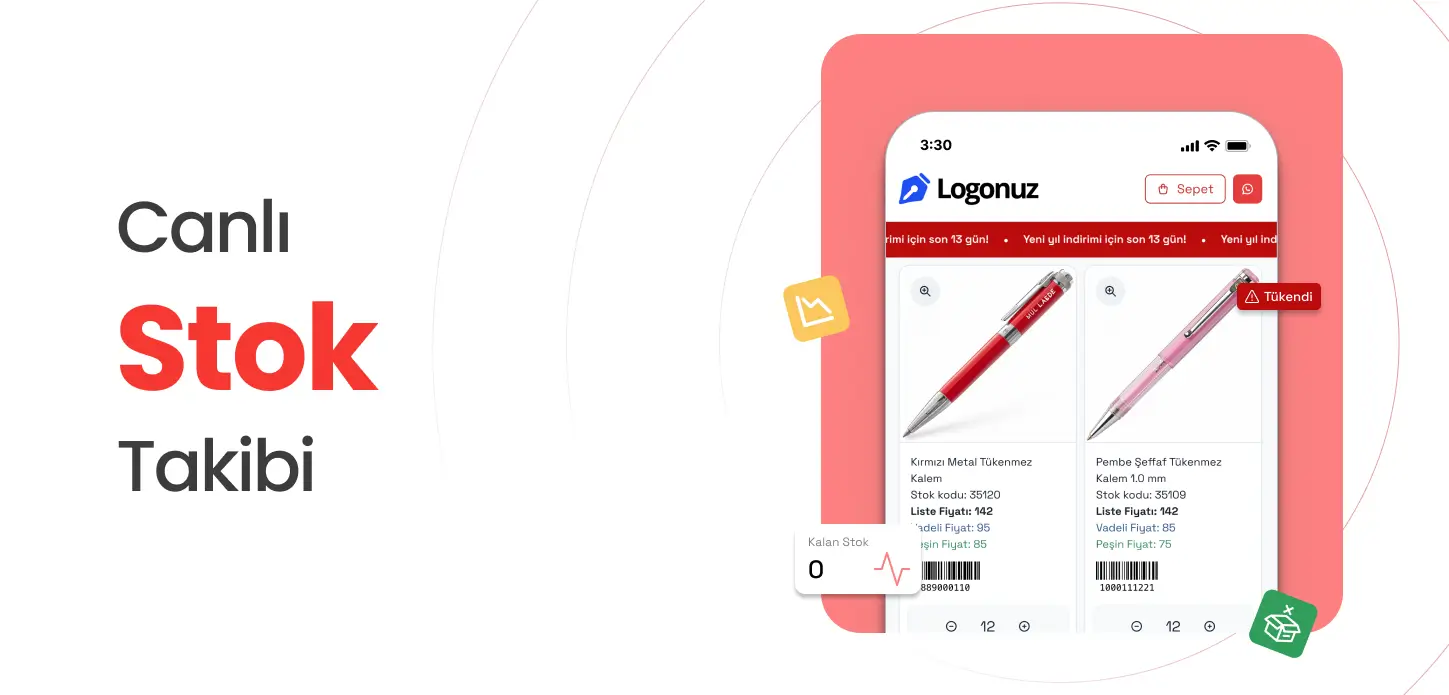 Stok yönetimi - Ürünlerinizin stok durumlarını kolayca takip edin....